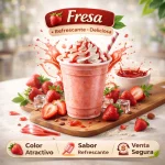 Frappé de Fresa