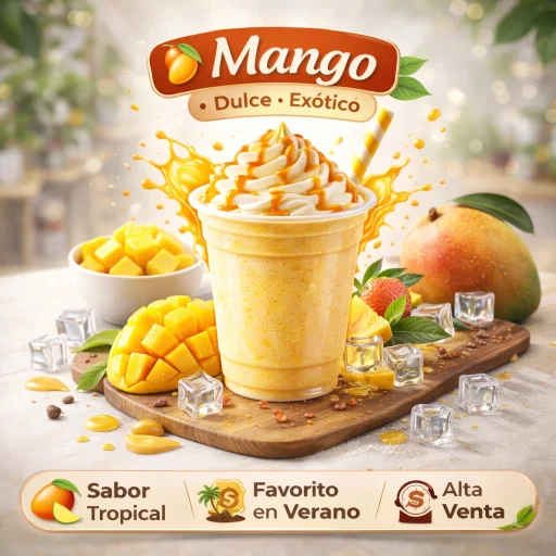 Frappé de mango