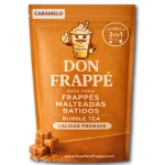 frappe caramelo cremoso preparado con Don Frappe