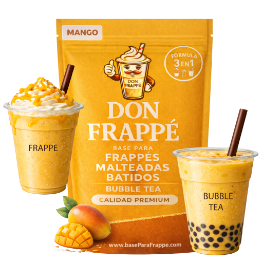 Base para frappe de mango